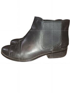 Cole Haan Landsman chelsea ankle boots, black leather Size 9B